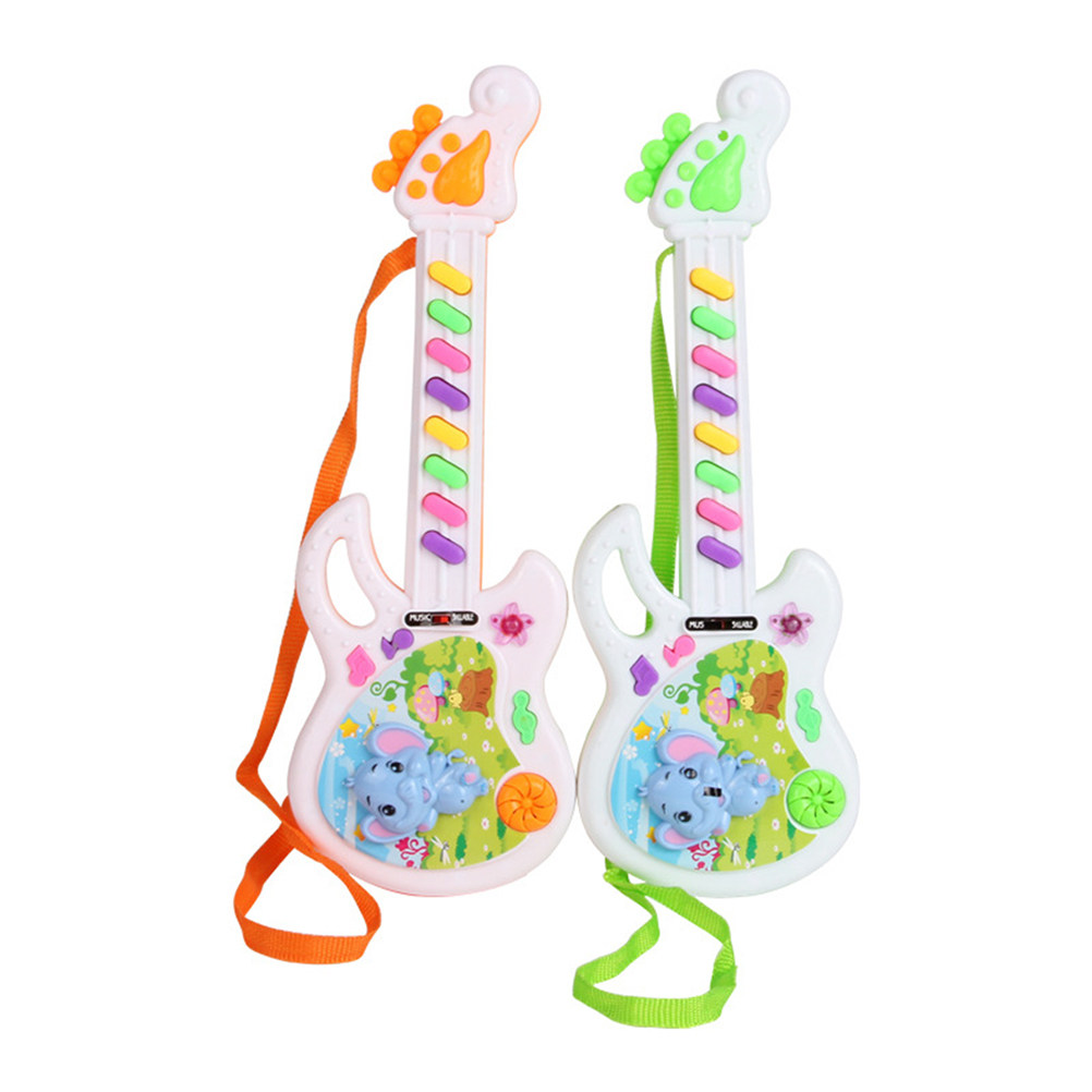 Kids Education Rhymes - Elektronik Çocuk Gitarı, Çizgi Film Tasarımlı,